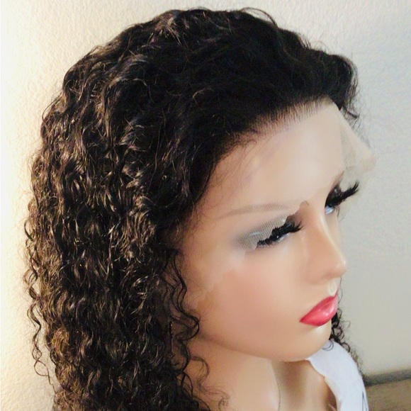 Beautiful 360 100% Human Hair Lace Wig Baby Curl Wig for Women 22 inch - Picture 6 of 10
